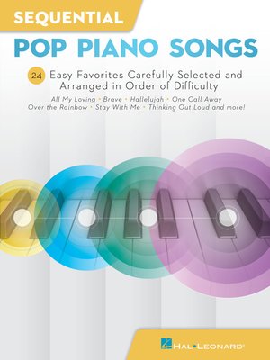 cover image of Sequential Pop Piano Songs